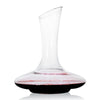 SOING LEAD-FREE GLASS HANDLED WINE DECANTER